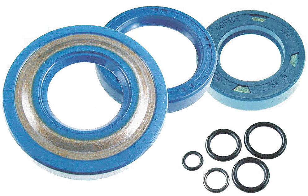 Serie COMPLETA Paraolio motore Corteco con O-ring - Piaggio 50 125 Vespa PK XL FL - CI0137