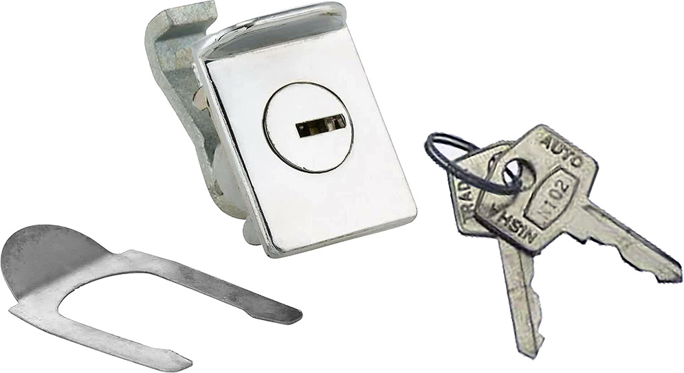Serratura bauletto con COPPIA DI CHIAVI - Piaggio 125 150 200 Vespa Primavera ET3 Super PX Rally - CI0306