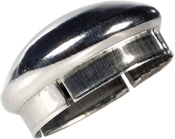 Tappo antipolvere CROMATO tamburo mozzo anteriore - ⌀ 32mm - Piaggio 50 125 150 200 Ape Vespa P TM P PX PE TS - CI0370