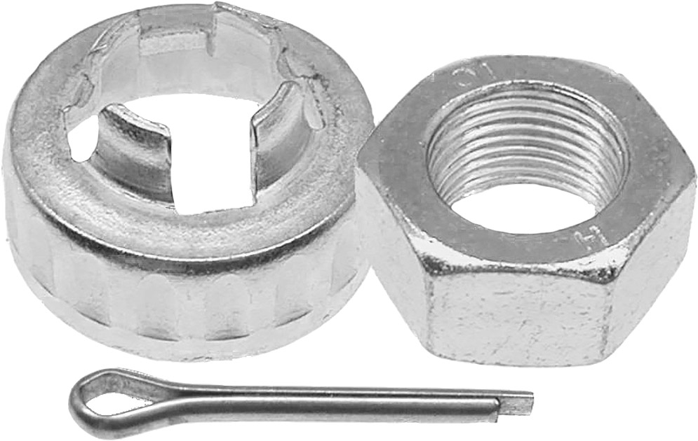 Kit COMPLETO Scodellino - Dado - Coppiglia - Asse ruota POSTERIORE - Piaggio 50 125 150 200 Vespa PK PX Arcobaleno - CI0615