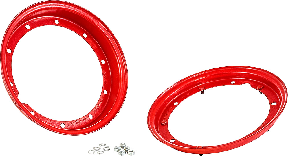 Cerchio APERTO 2.10x10 - ROSSO - Piaggio 50 125 150 200 Vespa Special PK GT PX arcobaleno Primavera ET3 - CI0823