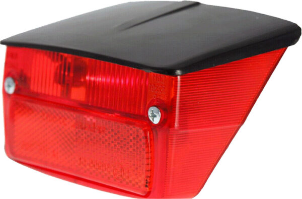 Gemma rossa vetro fanale posteriore - Stop Bosatta tetto nero - Piaggio 50 Vespa Special - CI0846