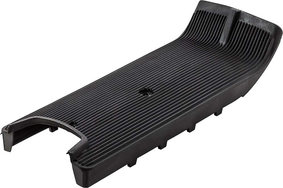 Pedana centrale poggiapiedi in PLASTICA - NERO - Piaggio 50 Ciao - CI1002