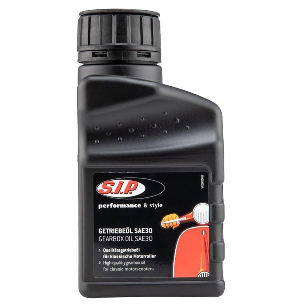 SIP Olio lubrificante Cambio SAE 30 per Vespa e Lambretta 2 Tempi a marce - CI1060