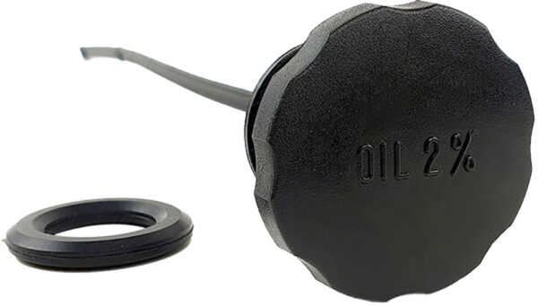 Tappo chiusura serbatoio benzina - Nero con guarnizione e astina - Piaggio - Gilera 50 - CI1223
