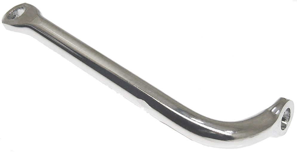Staffa CROMATA supporto specchietto DESTRO - Pezzo unico senza saldature - Piaggio 125 150 160 GS - CI1588