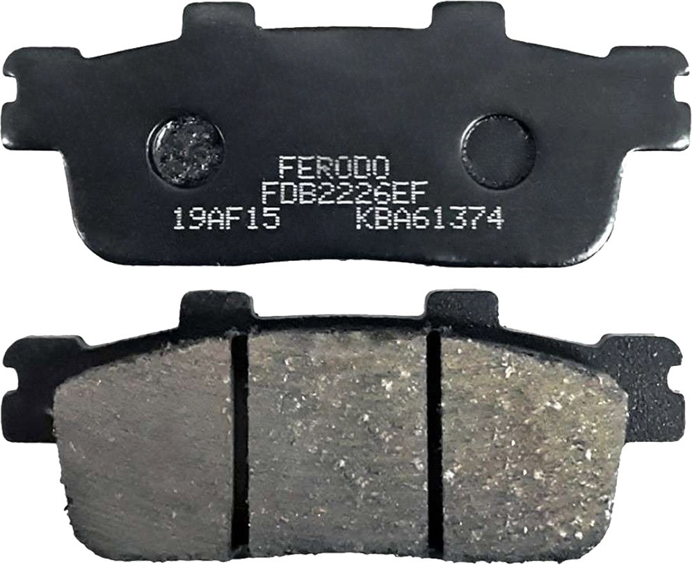 Pastiglie freno Ferodo FDB2226EF - POSTERIORE - 94,1x36,2x10,2 - Eco Friction - Per 125 200 250 300 Daelim Peugeot SYM - CI1653