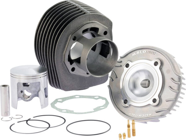 Kit cilindro in GHISA Malossi 177 - Corsa 57 - Diametro 63mm - Piaggio 125 150 Vespa PX Prima serie Arcobaleno GTR Sprint Veloce Cosa 2 Millennium - CI1699