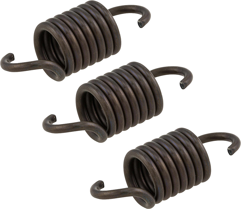 Kit COMPLETO 3 Molle di richiamo per massette frizione - Modelli CON VARIATORE - Piaggio 50 Ciao SI Bravo - CI1734