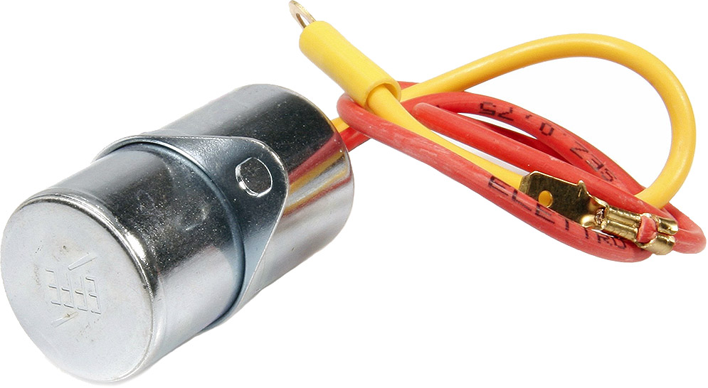 Condensatore per Accensione a Puntine a 2 fili - Ø 20mm - Piaggio 125 150 Vespa VNA VNB GTR VBB - CI1956
