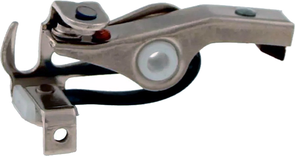 Serie contatti Puntine platinate 6V - Tipo LUNGO - Piaggio 50 125 160 200 Vespa S GS Primavera Rally - CI1977