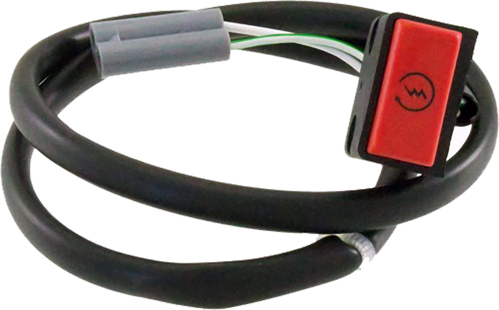 Pulsante di Avviamento Motorino Elettrico -12V - Piaggio 50 125 150 200 Vespa PK PX - CI2118